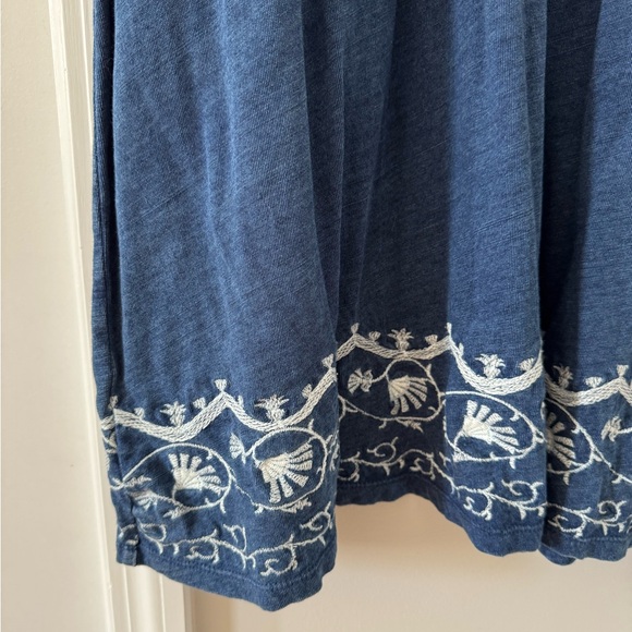 LOFT Midi Tie-Front Dress - Picture 5 of 5